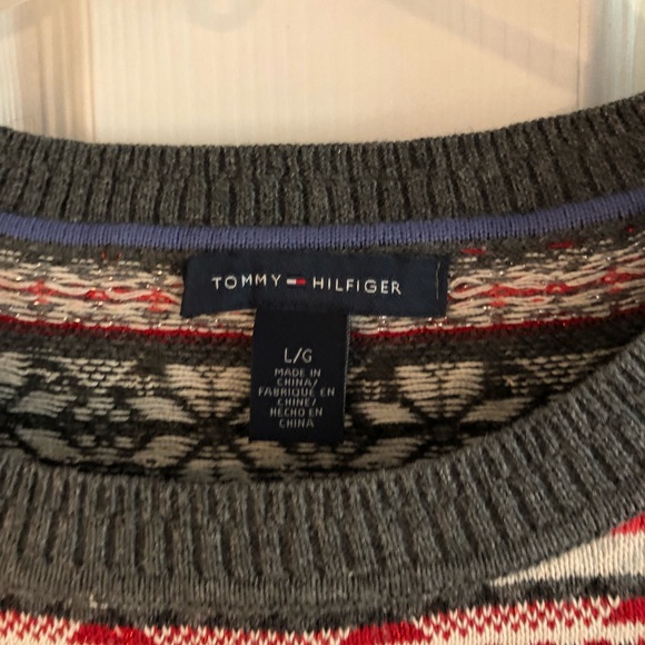 Tommy Hilfiger fair isle dress. Size L - Picture 3 of 7